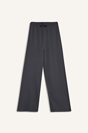 Kız Çocuk 2'li Takım Kısa Kollu Baskılı Tişört Esnek Belli Uzun Alt