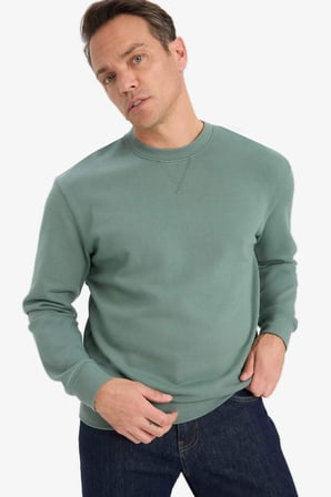 DeFacto %100 Pamuk Basic Sweatshirt E8339AX25AUKH458