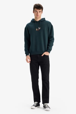 DeFacto Rick and Morty Boxy Fit Kapüşonlu Sırt Baskılı Sweatshirt F2247AX25WNGN919