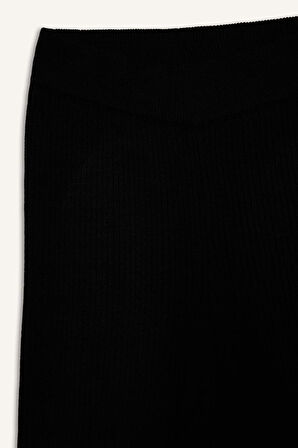 Kız Çocuk Beli Lastikli Flare Fit Pantolon
