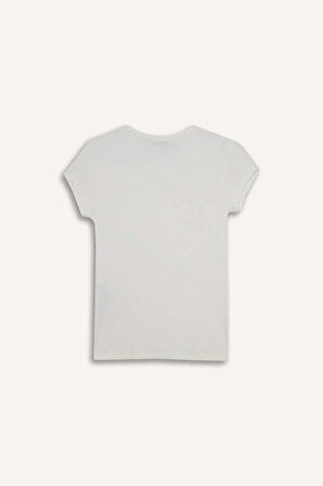 Bisiklet Yaka Kısa Kollu Tişört