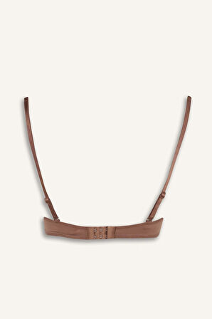 Micro Kaplı Dolgusuz Balensiz Tişört Bra-Fall in Love