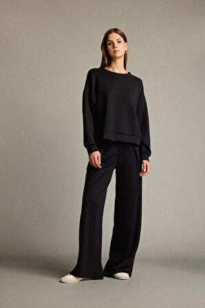 Regular Fit Normal Bel Düz Paça Modal Pantolon