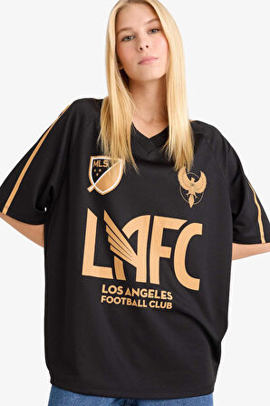 Coool MLS Oversize Geniş Kalıp Sırt Baskılı Kısa Kollu Tişört