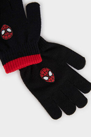 Erkek Çocuk Marvel Spiderman Triko Eldiven