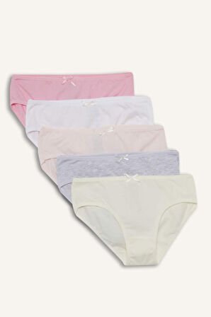 Kız Çocuk 5'li Slip Külot