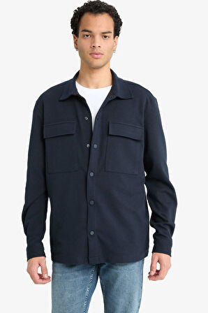 Regular Fit Twill Uzun Kollu Gömlek