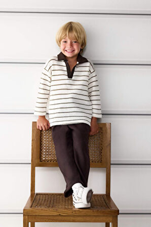 Erkek Bebek Beli Lastikli Pike Pantolon 