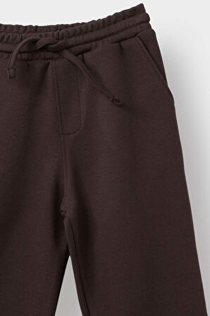 Erkek Bebek Beli Lastikli Pike Pantolon 