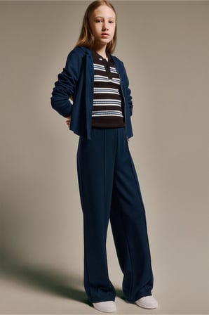 Wide Leg Modal Eşofman Altı Kız Çocuk