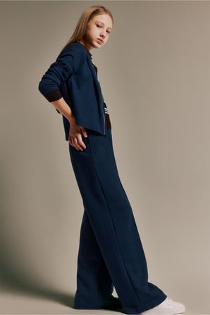 Wide Leg Modal Eşofman Altı Kız Çocuk