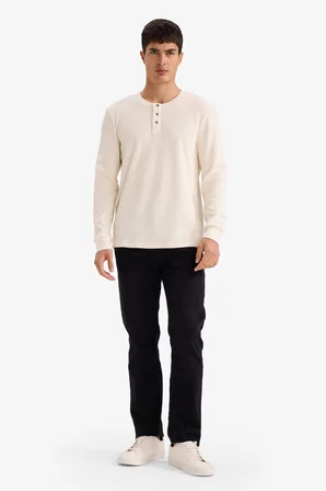 DeFacto Pamuklu SLIM FIT Uzun Kollu Body F8212AX26SPER137