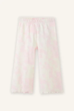 DeFacto Wıde Leg Batik Fitilli Kaşkorse Pantolon Kız Bebek H0681A526SPPN171
