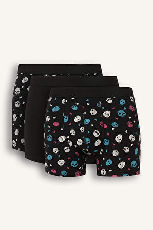 Regular Fit 3'lü Boxer
