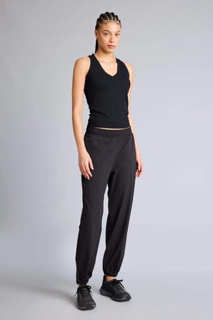 Defacto C9415AXBK81 Siyah Standart Fıt Jogger Sporcu Pantolon