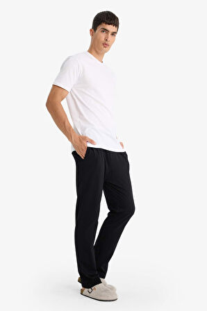 Regular Fit Cepli Pijama Altı