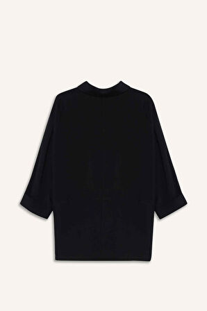 Gömlek Yaka Uzun Kollu Gömlek