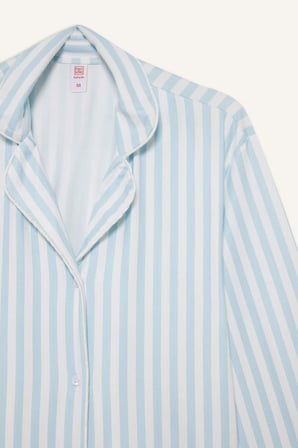 DeFacto Regular Fıt Pijama Yaka Uzun Kollu Softshell Üst G1980AX26SPBE772