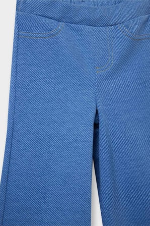 Kız Bebek Wide Leg Jean Görünümlü Pantolon