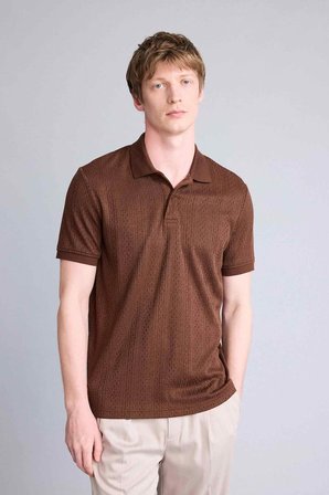 DeFacto Regular Fit Polo Yaka Kısa Kollu Triko Tişört C4140AX26SMBN271