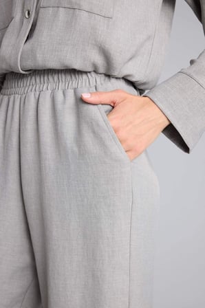 DeFacto Wıde Leg Çift Cepli Yüksek Bel Pantolon H0888AX26SMGR105
