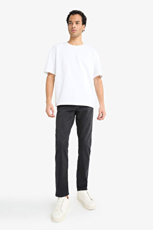 Pedro Slim Fit Dar Kalıp Normal Bel Dar Paça Jean Pantolon