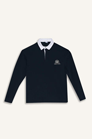DeFactoFit Boxy Fit Gömlek Yaka Sporcu Sweatshirt