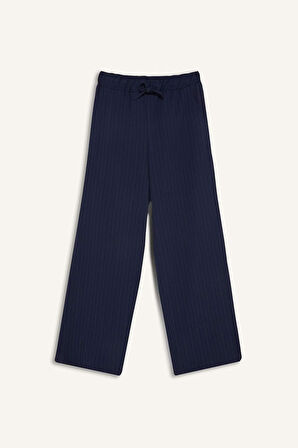 DeFacto Relax Fit 2'li Takım Gofre Dokulu Uzun Kollu Kimono Pantolon F4095AX25SMNV31