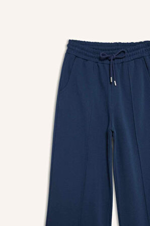 Straight Fit Cepli Düz Paça Kalın Kumaş Pantolon