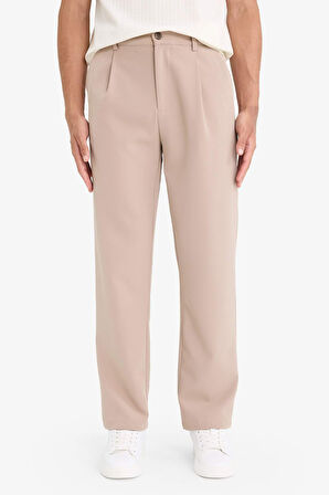 Straight Fit Düz Paça Pantolon