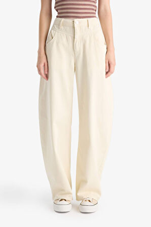 Coool Baggy Fit Normal Bel Gabardin Pantolon