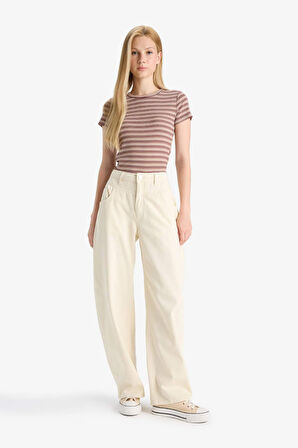 Coool Baggy Fit Normal Bel Gabardin Pantolon