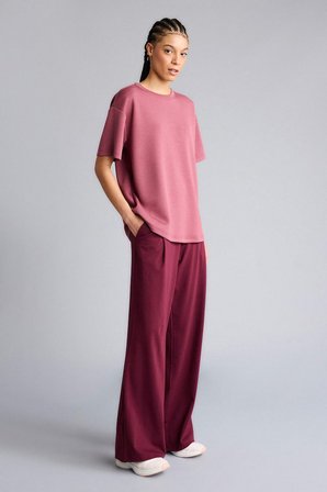 DeFacto Wide Leg Cepli Geniş Paça Beli Lastikli Uzun Sporcu Pantolon G7082AX25WNBR232