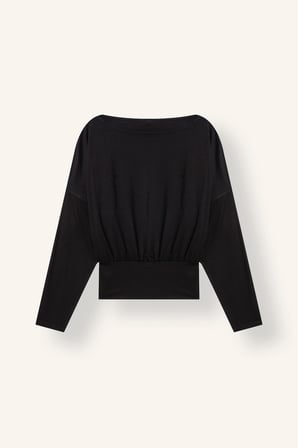 Loose Fit Bisiklet Yaka Düşük Omuzlu Kısa Kollu Basic Tişört