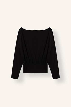 Loose Fit Bisiklet Yaka Düşük Omuzlu Kısa Kollu Basic Tişört