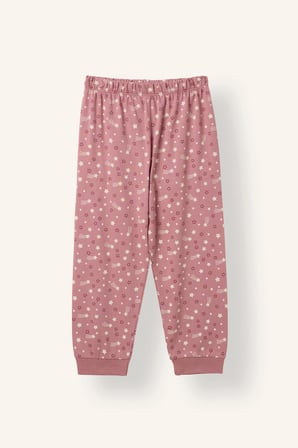 Hayvan Desenli 2'li Pijama Takımı Kız Bebek