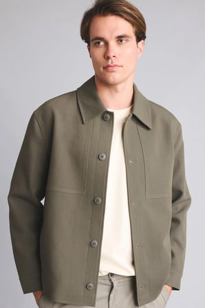 Regular Fıt Polo Yaka Astarlı Blazer Ceket