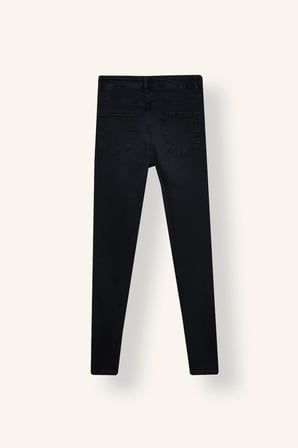 Skinny Fit Yüksek Bel Dar Paça Jean Pantolon