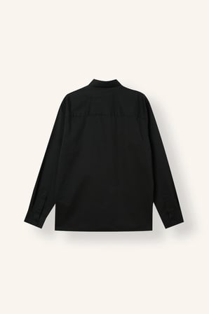 Regular Fit Polo Yaka Pamuklu Uzun Kollu Gömlek