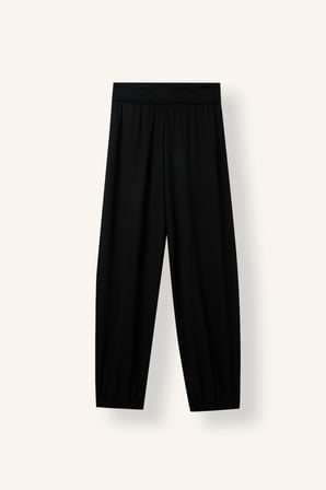 Balloon Fit Jogger Paça Standart Boy Skuba Dalgıç Kumaş Eşofman Altı