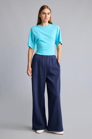 Slim Fit Bisiklet Yaka Kısa Kollu Basic Tişört