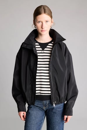 Dik Yaka Astarlı Bengalin Blazer Ceket