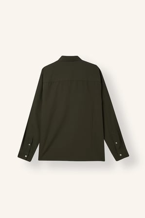 Regular Fıt Polo Yaka Oxford Uzun Kollu Gömlek