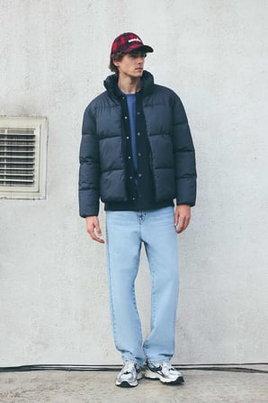 Baggy Fit Normal Bel Geniş Paça Beş Cepli Jean Pantolon