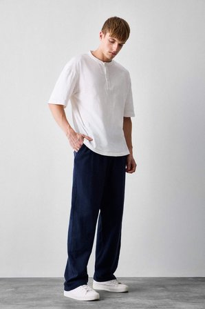 DeFacto %100 Pamuk Baggy Fit Pantolon G2592AX26SPNV175