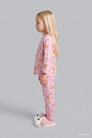 2'li Pijama Takımı Kız Bebek
