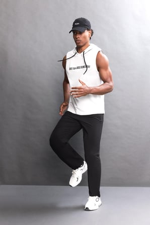 Standart Fıt Dokuma Jogger Pantolon