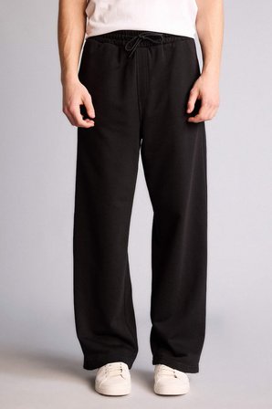 DeFacto BAGGY FIT Geniş Paça Pantolon H3027AX26SPBK81