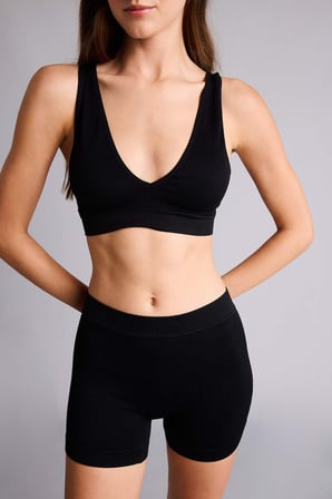 DeFacto Fitilli Elastik Bel Siyah Seamless Boxer I0628AX26HSBK81