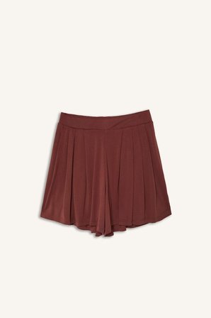 DeFacto Standart Fıt Sporcu Kısa Paça Bordo Modal Şort H1233AX26HSBR160